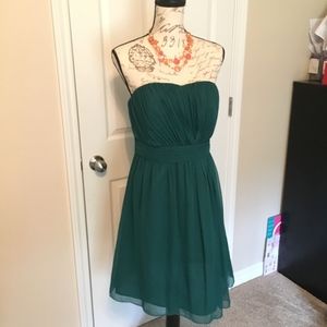 The Limited Green Strapless Event Dress 10